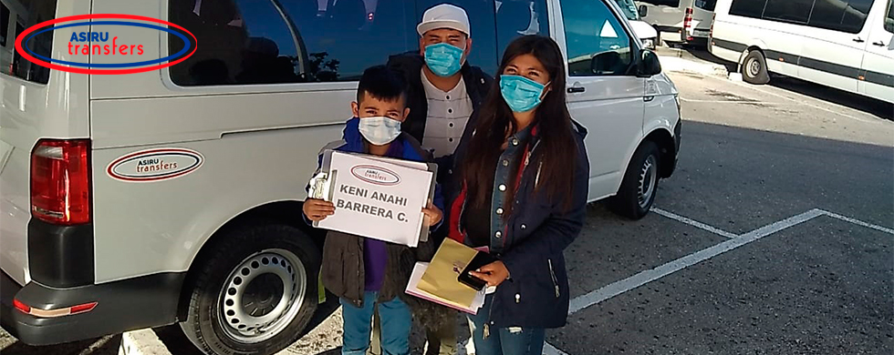 Nuestros clientes satisfechos Cliente Asiru Transfers
