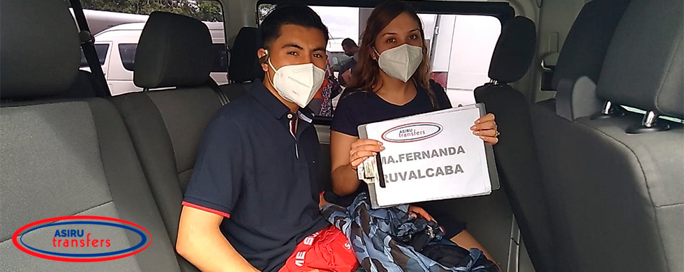 Nuestros clientes satisfechos Cliente Asiru Transfers