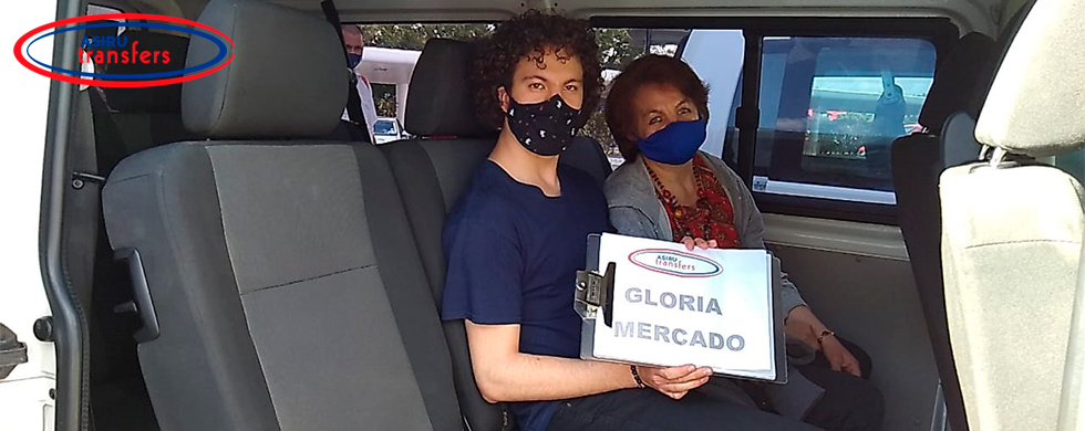 Nuestros clientes satisfechos Cliente Asiru Transfers